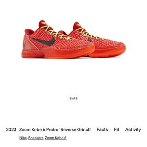 Nike Kobe 6 Protro Reverse Grinch